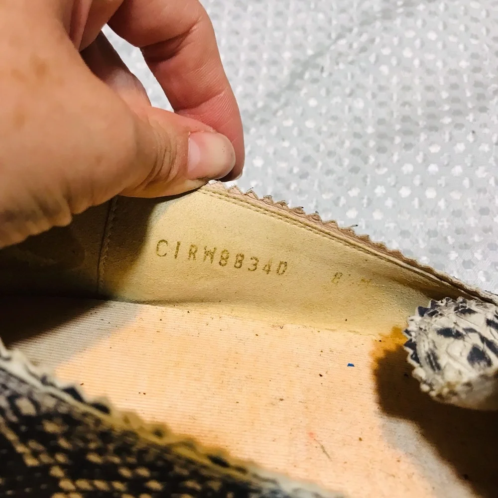 Stuart weitzman catalán snake espadrilles‎